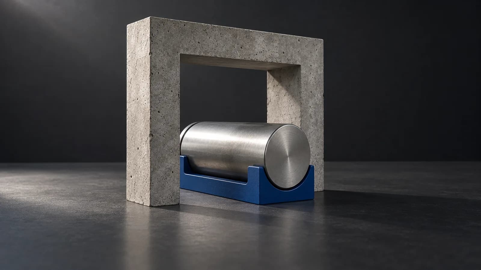 Beton açıklıkta çelik kartuş
